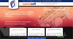 Desktop Screenshot of cosmosoft.fr